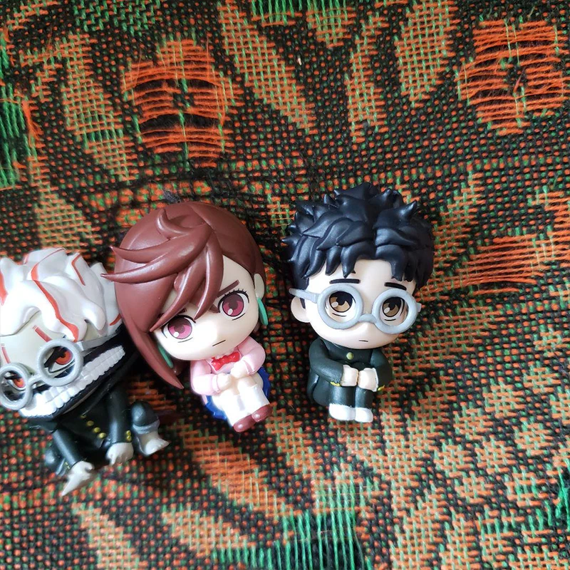 (Disponibile) Bandai Originale 4 Pezzi Gashapon MOmo Action Figure ンン Anime Figure Giocattoli Per I Bambini Regalo Da Collezione Modello Ornamenti