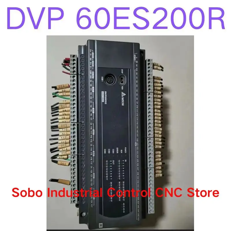 

Second-hand test OK Actual shooting PLC DVP60ES200R Fast Shipping