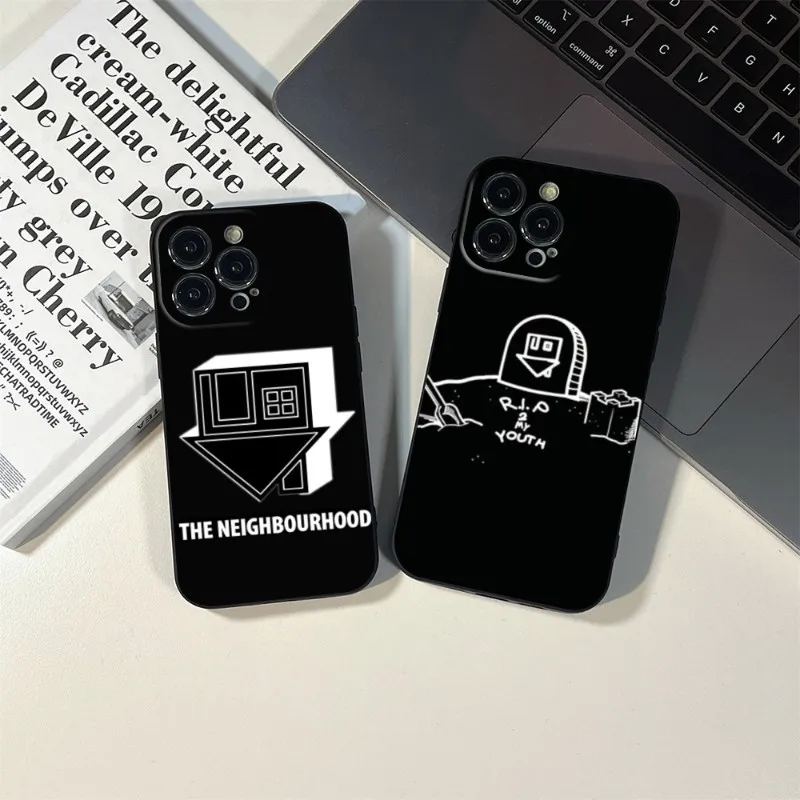 The Neighbourhood NBHD Phone Case FOR IPhone 15 14 11 12 Pro 8 7 Plus X 13 Pro MAX XR XS MINI SE 2020 Black Covers