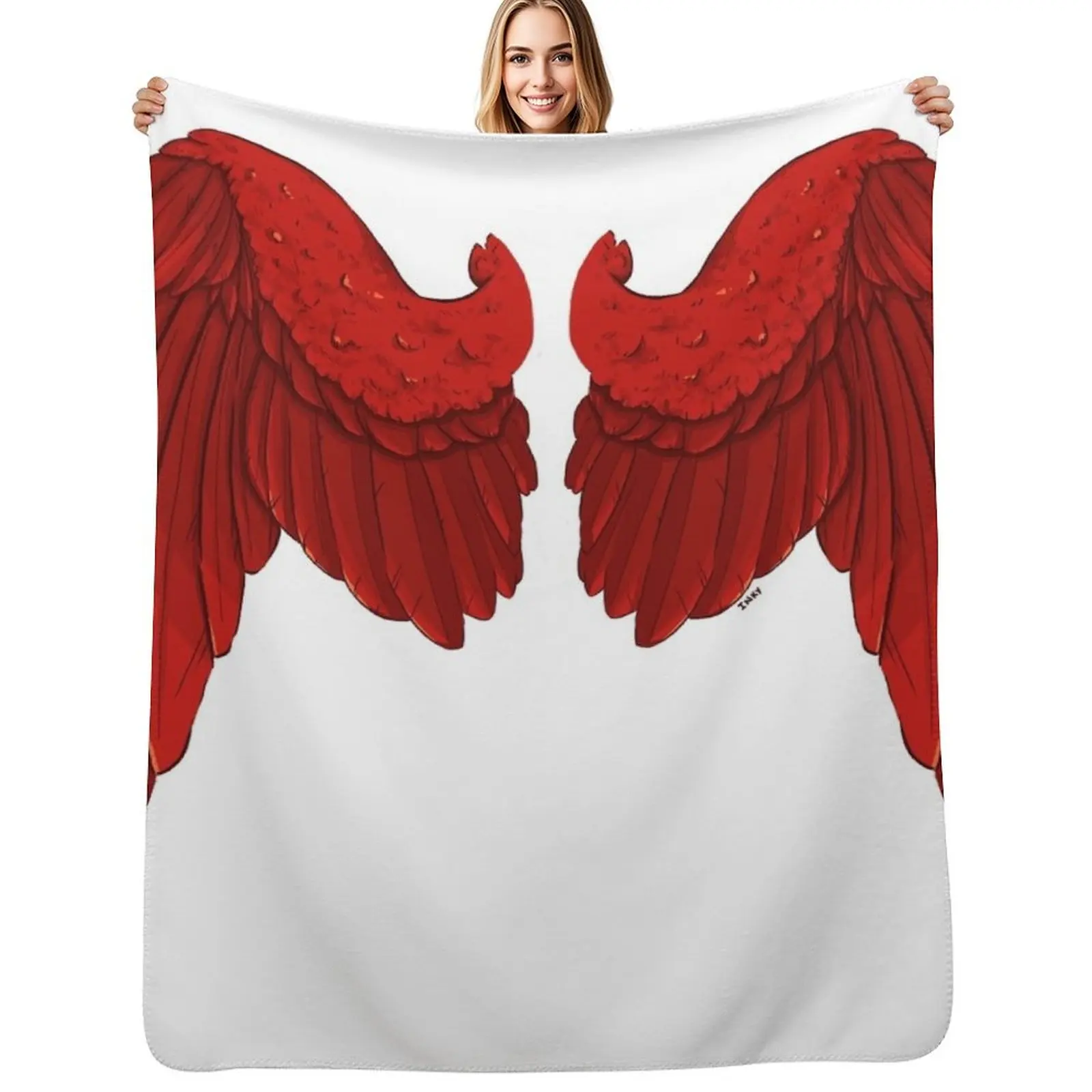 

Hawks [Keigo Takami] wings Throw Blanket Summer Cool Breathable Blanket for Sleeping
