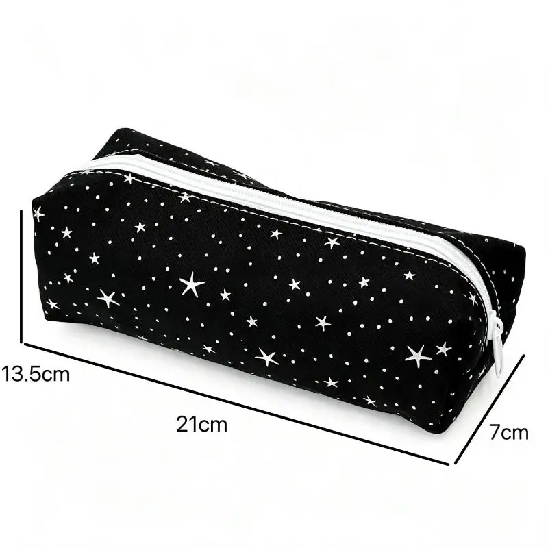 Stars Wave Point Leichtes Federmäppchen mit großer Kapazität, Cartoon-Motiv, für Schüler, Schulbedarf – Detail 7
