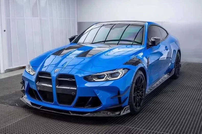 CSL All Carbon Fiber Engine Hood for G80 M3 & G82 M4 Stylish Body Kit car parts body kit conversion kit auto accessories