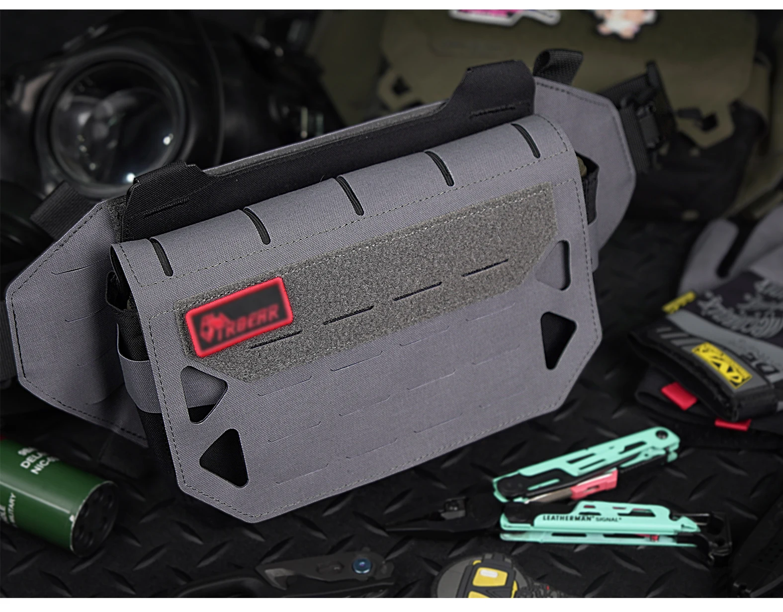 Bolsa táctica MOLLE impermeable para caza y exterior - imagen 2