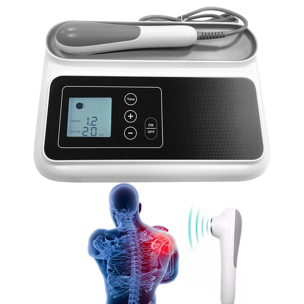 Dispositivo de ultrassom terapêutico para fisioterapia, máquina de terapia ultrassônica, alívio da dor muscular, ultrassom, massagem corporal, cuidados de saúde