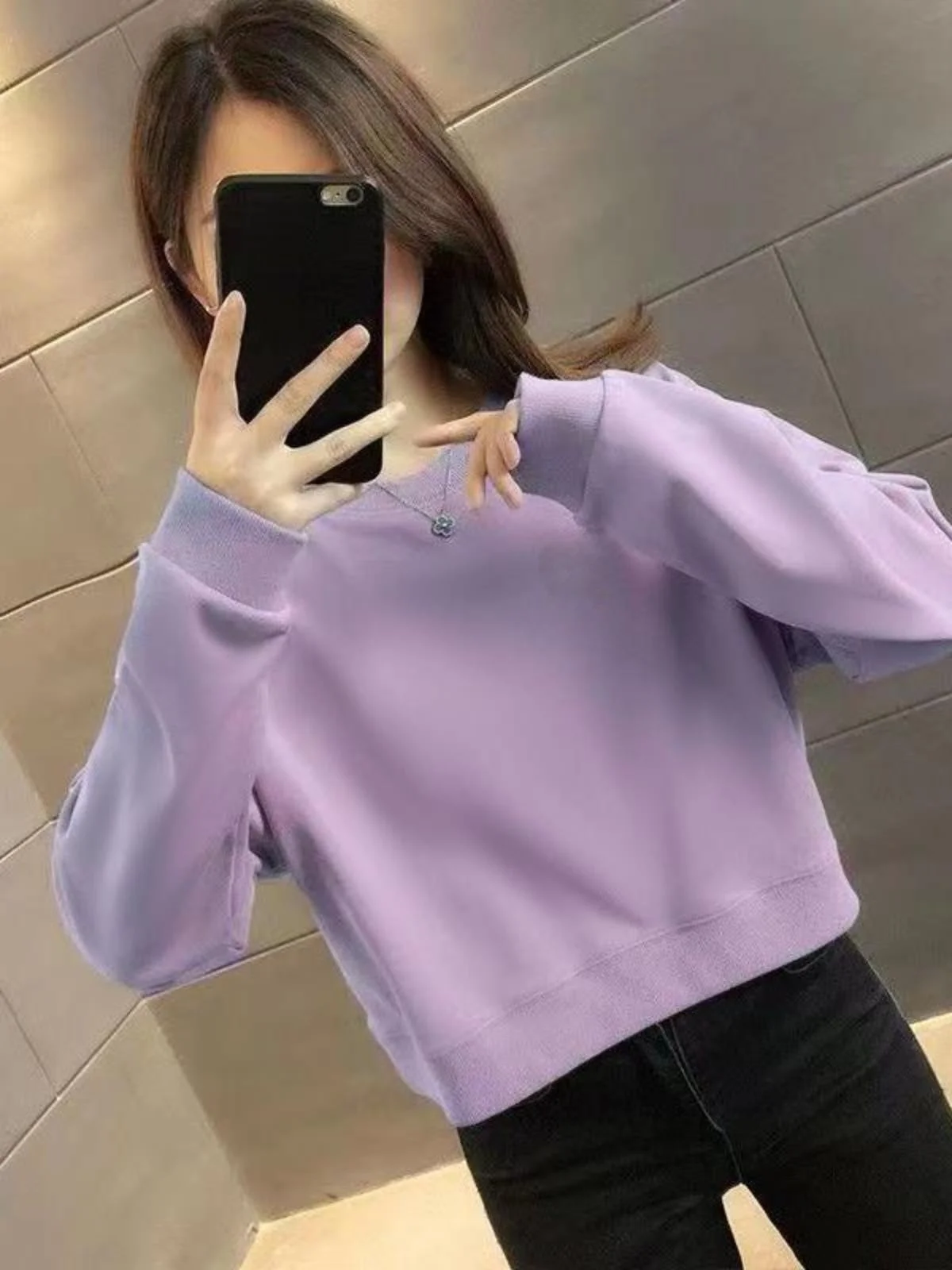 round-ne-ort-sweatirt-women's-spring-autumn-new-loose-korean-version-slimming-casual-faion-youthful-high-waist-two-pi