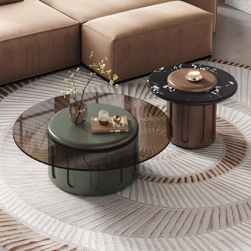 

Transparent Minimalist Coffee Table Living Room Modern Decoration Bedroom Coffee Table Unique Aesthetic Meubles Home Furniture