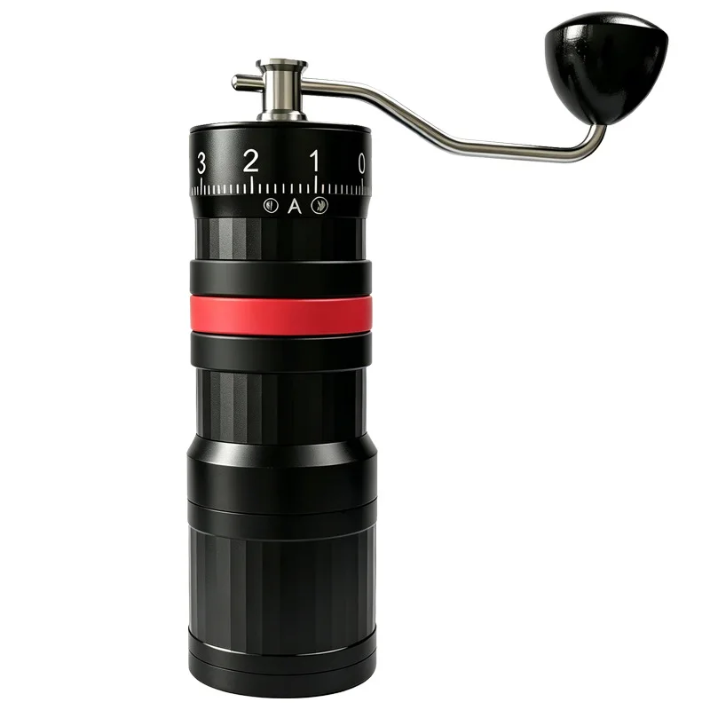 Portable Ghost Tooth Hand Grinder Coffee Grinder, Professional Hand Brewing Manual Coffee Bean Hand Grinder