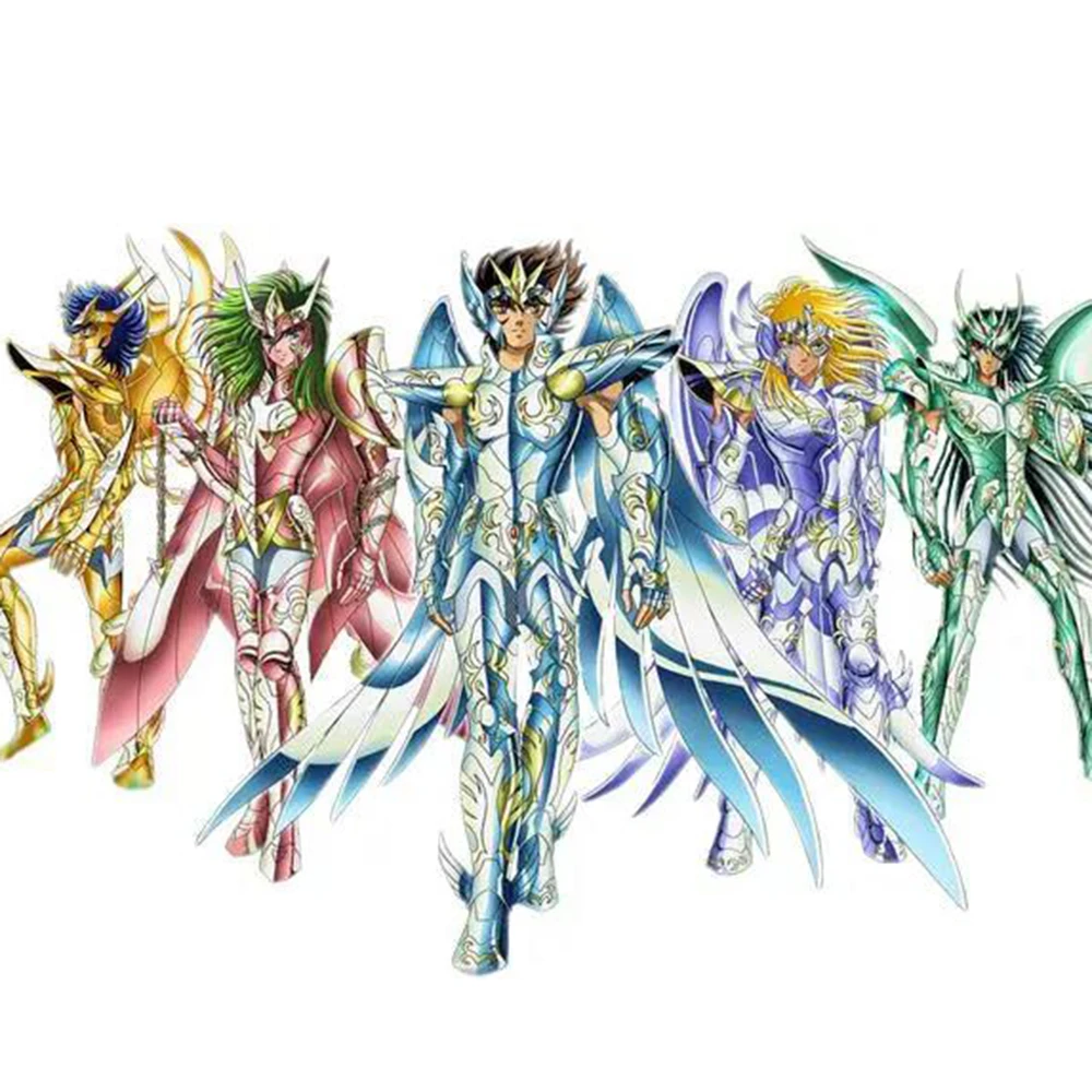 

GTmodel Saint Seiya Myth Cloth EX SOG Dragon Shiryu Andromeda Shun Cygnus Hyoga V4 Zodiac Knight Action Figure Model ToyPre-sale