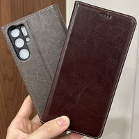 Magnetic Genuine Leather Flip Wallet Book Phone Case Cover On For Nubia RedMagic Red Magic 7 8 8s 9 9s 10 10s Pro Plus Air 5G s