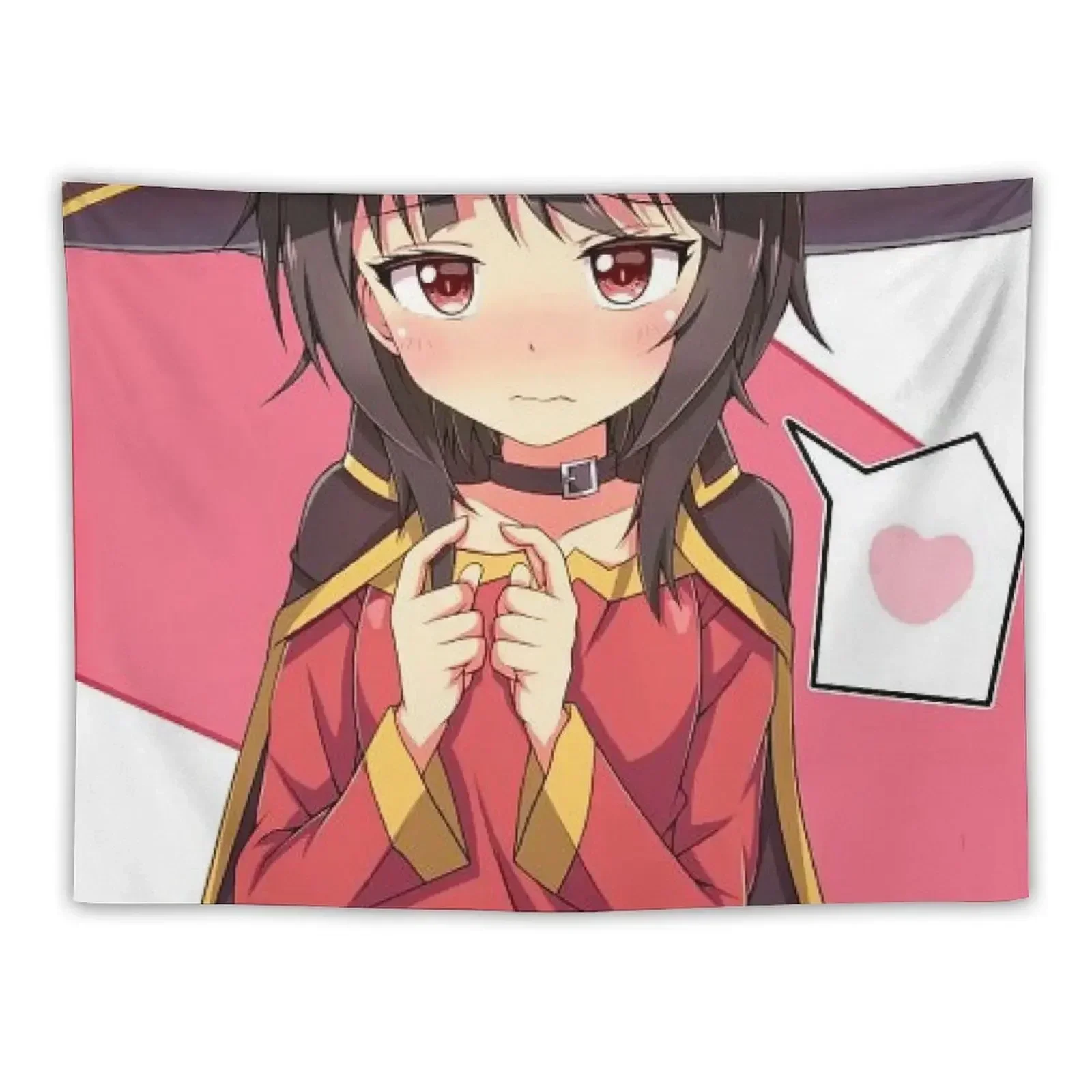 Confessing Megumin Tapestry Wall Decor Hanging Decoration For Rooms Wallpapers Home Decor Tapestry