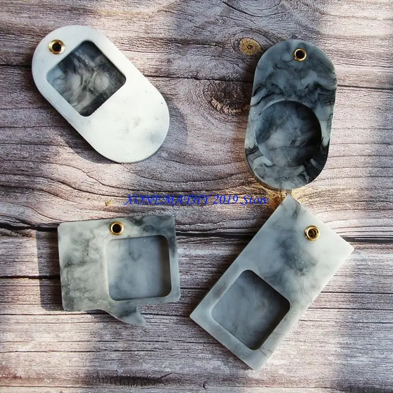 

F42F Silicone Mold Micro Natural Landscape Simulation Resin Decor DIY Mold for Pendant Jewelry Making