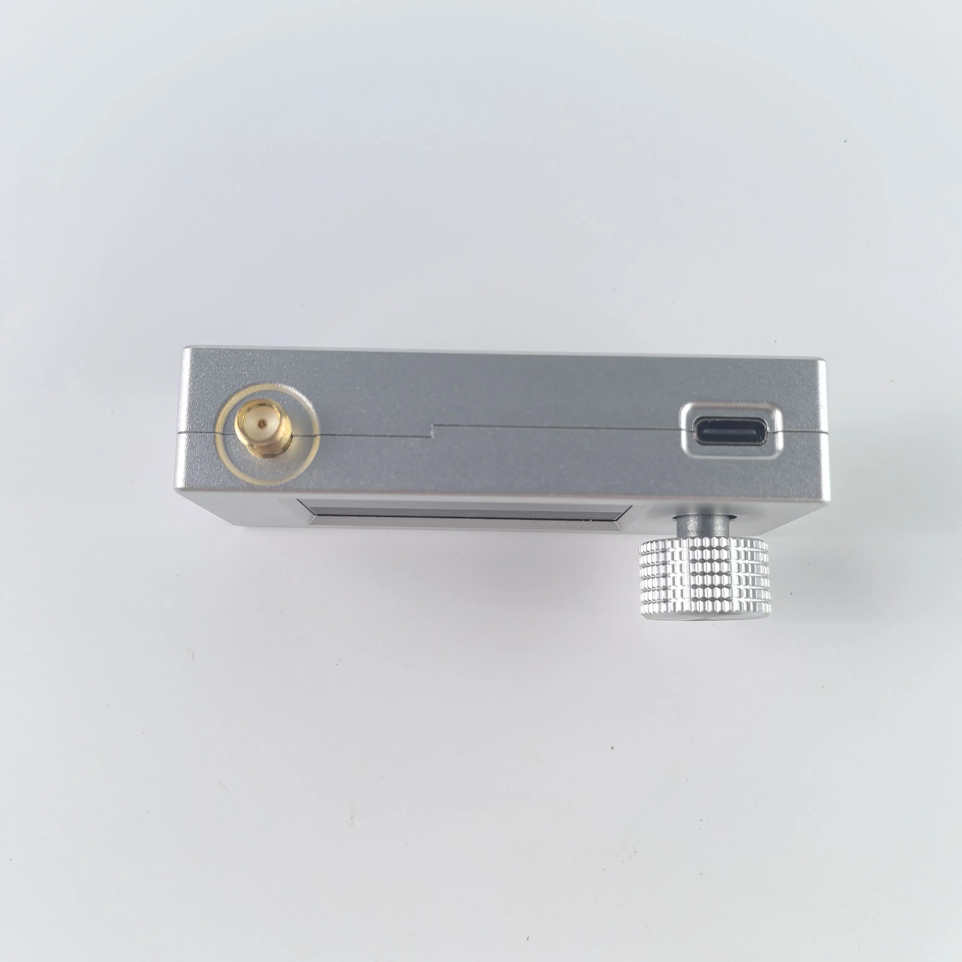 CNC Metal Silver ATS MINI Pocket SI4732 DSP Radio, Full Band Mini Receiver Mini SI4732 Radio view 3