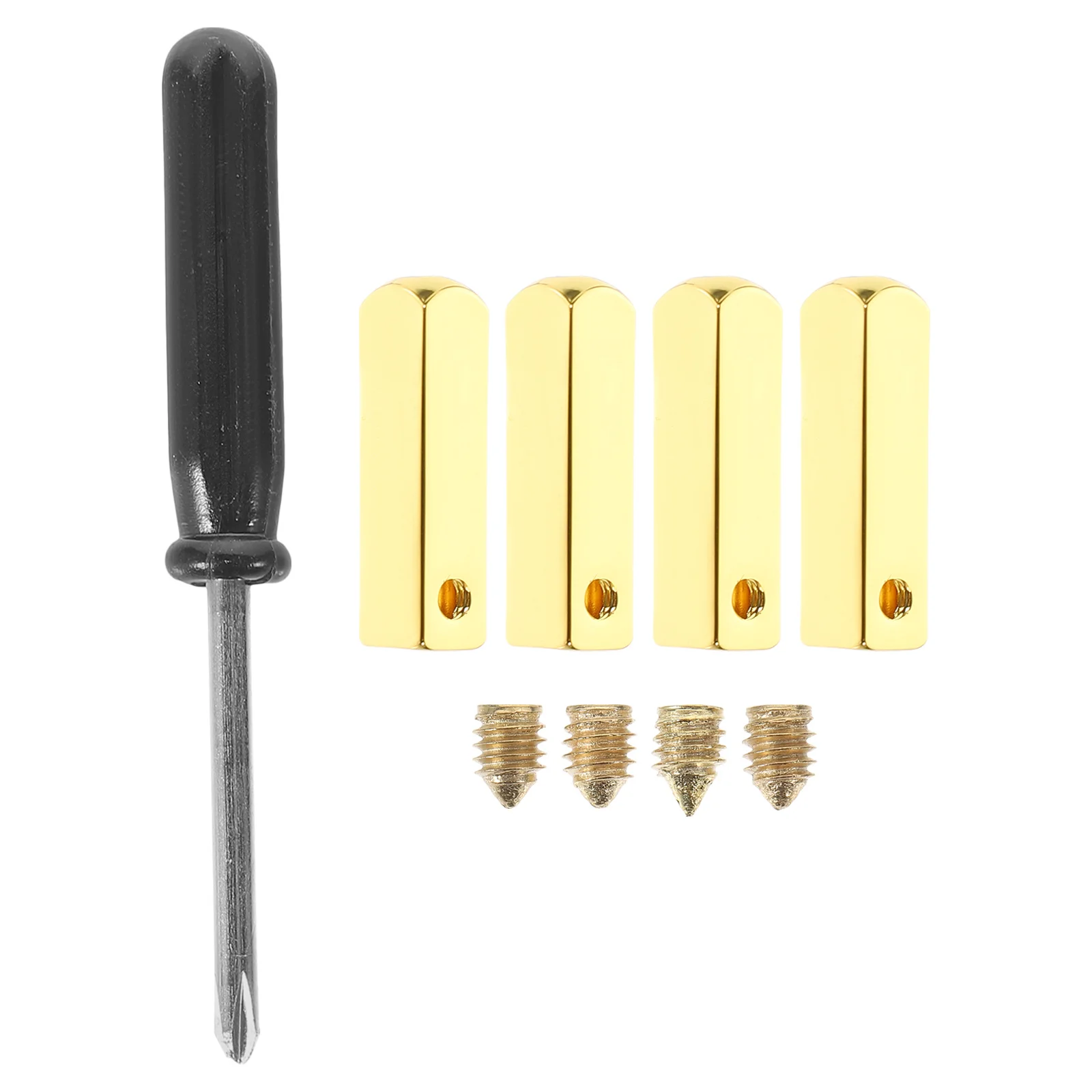 

1 set 1 Set Golden Metal Shoelace Tips Diy Aglet Accessories Repair Shoe Laces Smooth Ends Replacement Parts For Sneakers