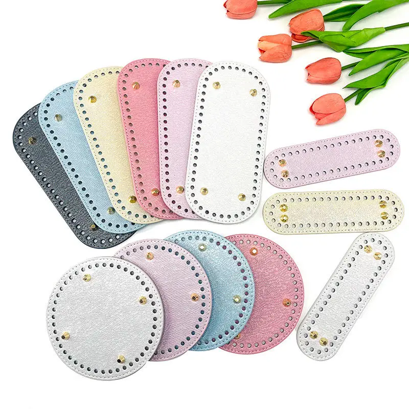 

Круглый ремень для сумки, аксессуары, сделай сам, овальное длинное дно ручной работы для вязаной сумки, лямки, аксессуары для багажа