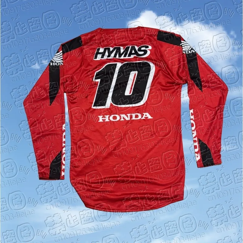 

Новая реплика Honda Chase Sexton с автографом Unadilla Jersey, рубашка для мотокросса, мужская дышащая быстросохнущая спортивная футболка