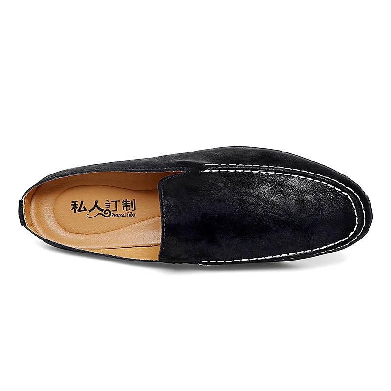 أحذية بدون كعب جلدية للرجال ، أحذية مكتب رسمية ، حفل زفاف ، أحذية رسمية ، أحذية رياضية ، أحذية قيادة كسول #3