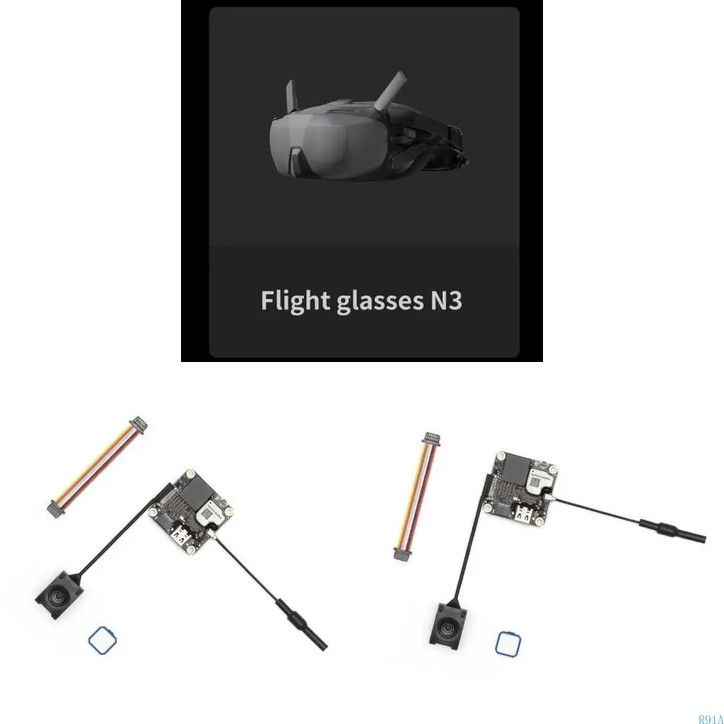 

R91A Advanced для O4 Air Unit Система цифровой трансмиссии 20 мс низкая задержка 10 км в диапазоне 4K/60 кадров в секунду 1080p