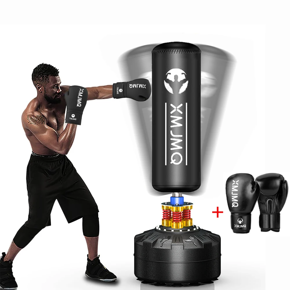 Adult boxing pole with suction cup, boxing pole with gloves, gym fighting training, mma, taekwondo, Sanda, boxing sandbag