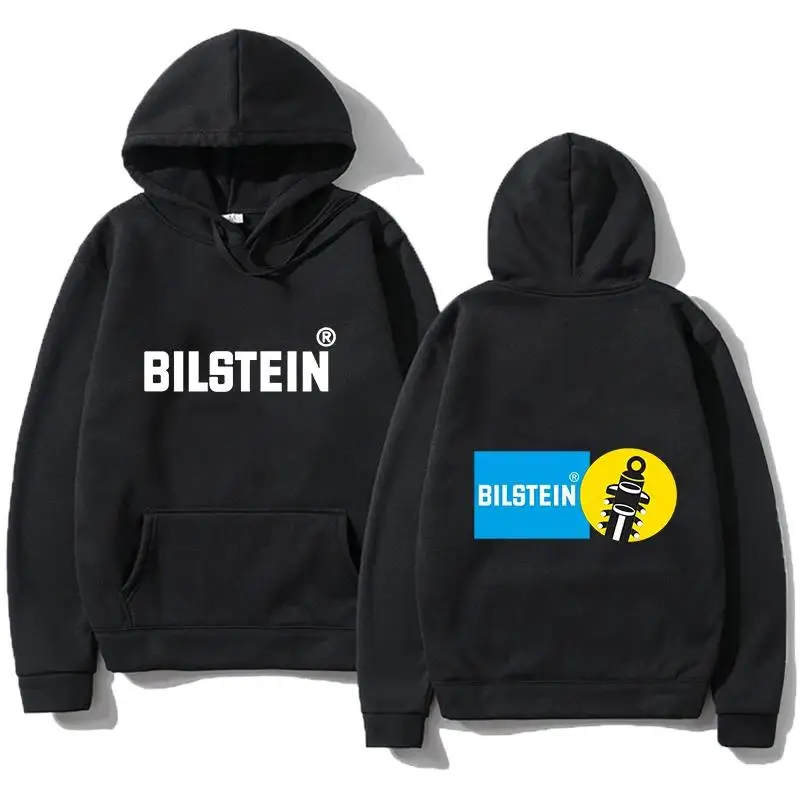 Fashion Men Bilstein Printed Hoodie Casual New Popular Suspension Shocks Car Sport Pullovers Graphic Breathable Streetwear S-3XL