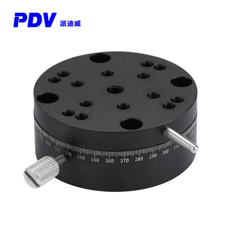 

PT-PR25 Precision Manual Rotary Stage 360 degree Rotary Stage Fine Tuning Rotary Slide