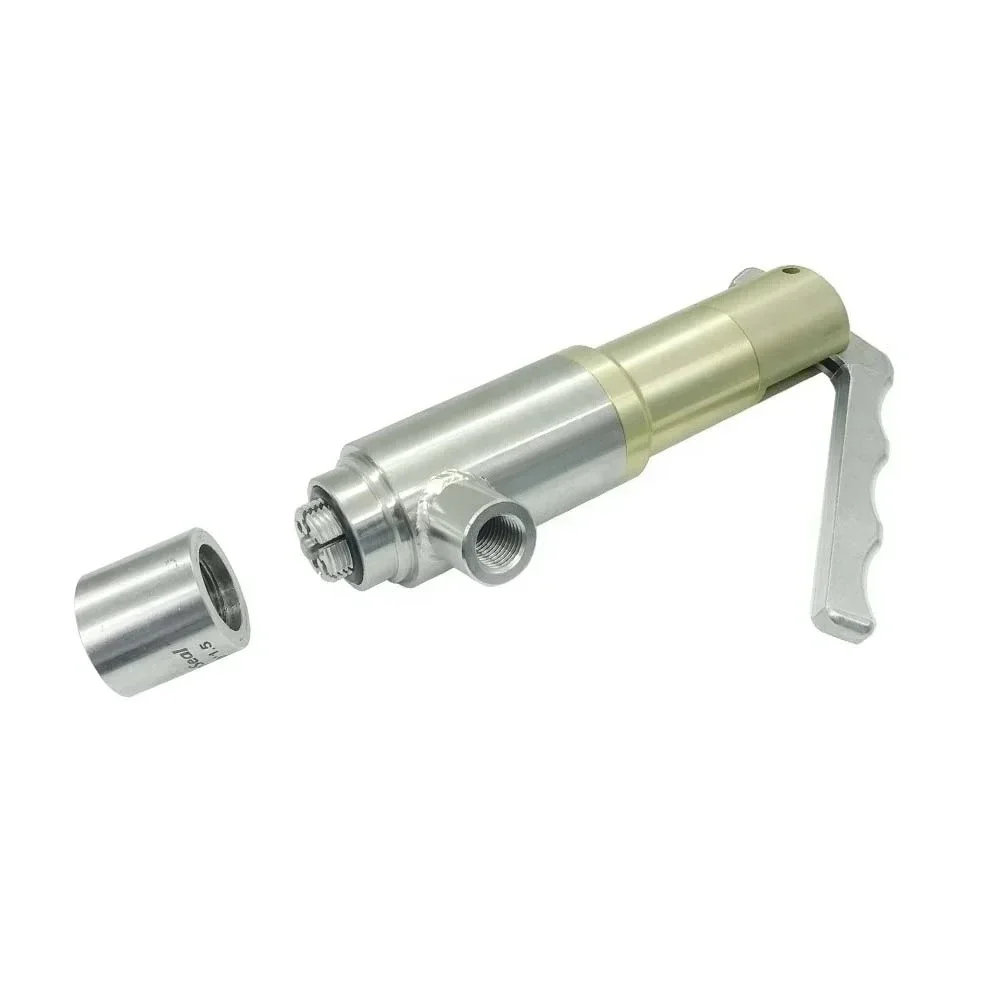 G80 Pneumatic Actuation Quick Coupling Internal Threaded Connector Lever Handle Thumb Valve Hydraulic Tool