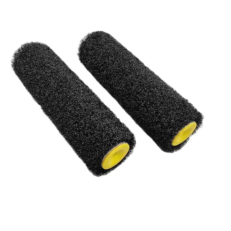 الصناعية الصف جودة المخملية تصميم الجدار الديكور اللوحة فرشاة الأسطوانة تنقش المعجون دريوال مجمع الملمس OEM