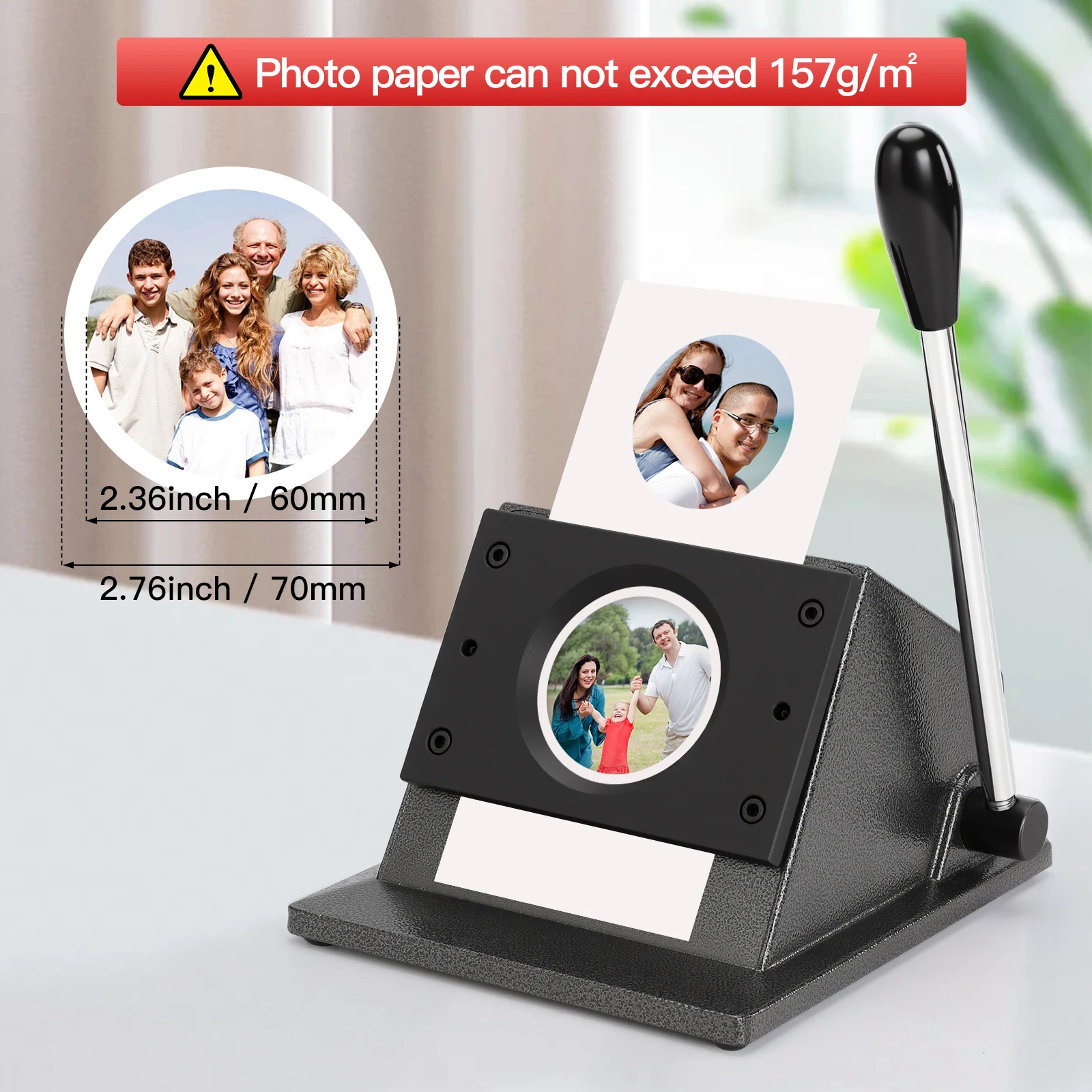 2.28 Inch Badge Making Machine – DIY Magnet/Badge/Bottle Opener Set with Cutter