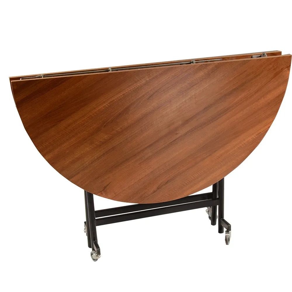Modern Folding Banquet Table for Home for Dining Kitchen Bar Office Farmhouse or Living Room Home Furniture