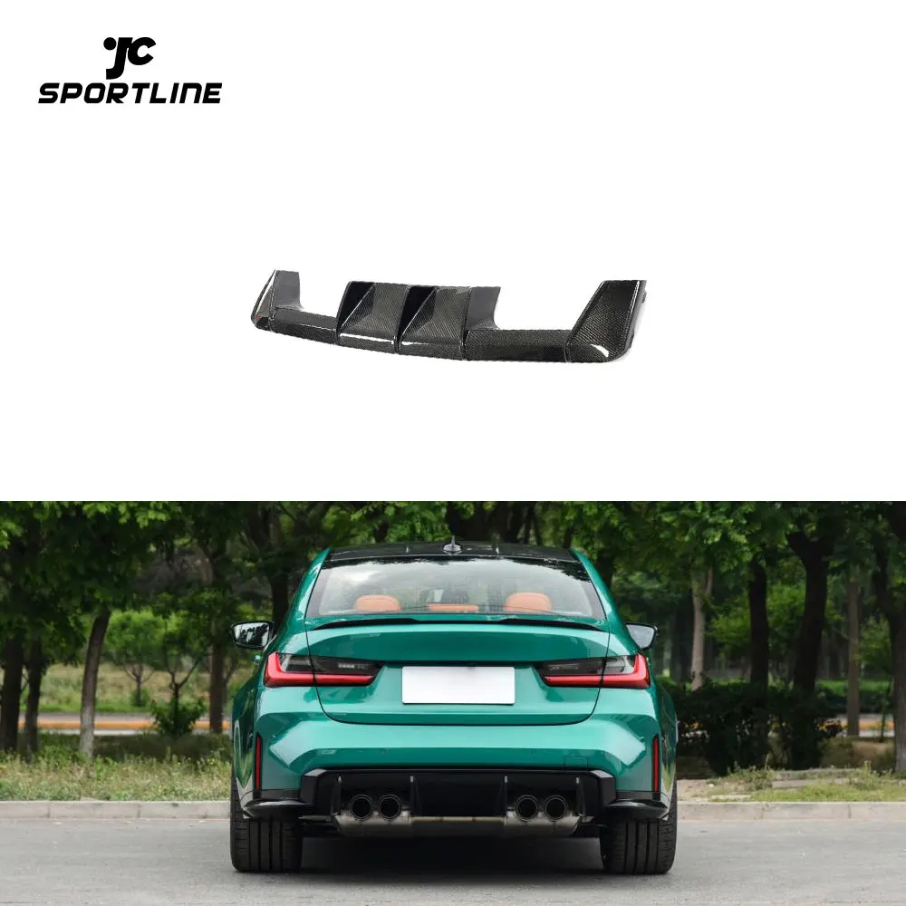 

Диффузор заднего бампера из карбона JC Sportline для BMW G80 M3 G82 G83 M4 2021-2022