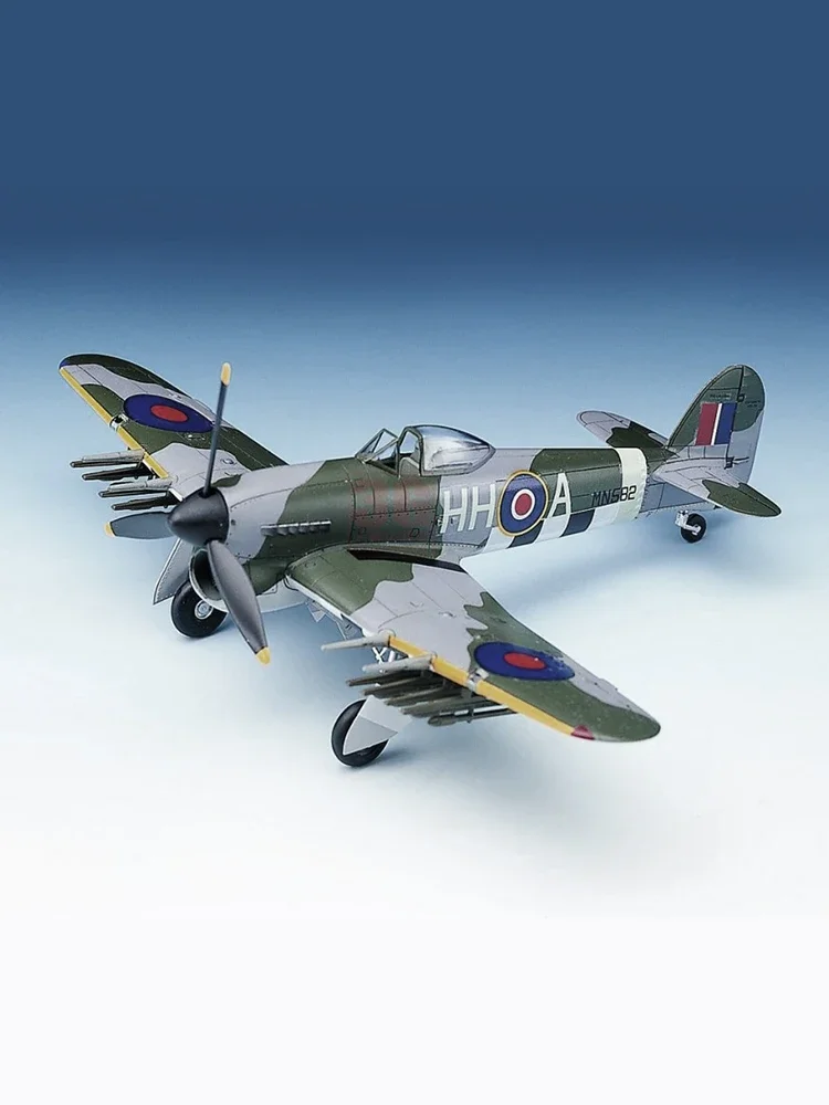 Academy Assembled Aircraft Model Kit 12462 Typhoon MK.1B Fighter-Bomber 1/72