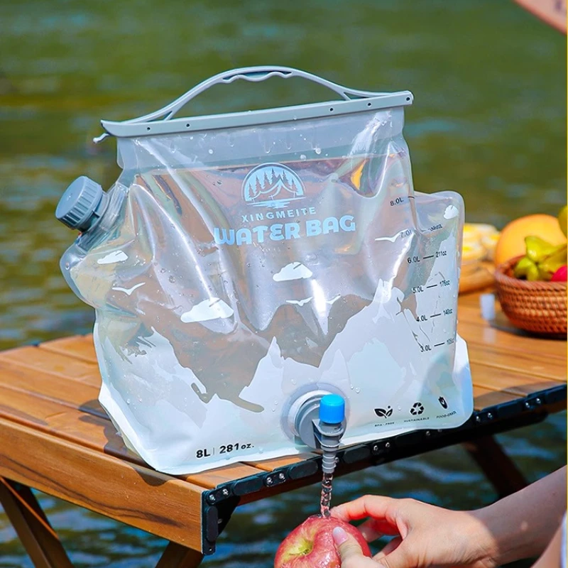 

Outdoor Large-capacity Water Bag Portable Storage Bag Self-driving Tour Car Folding Water Storage Bag Camping Essential Supplies