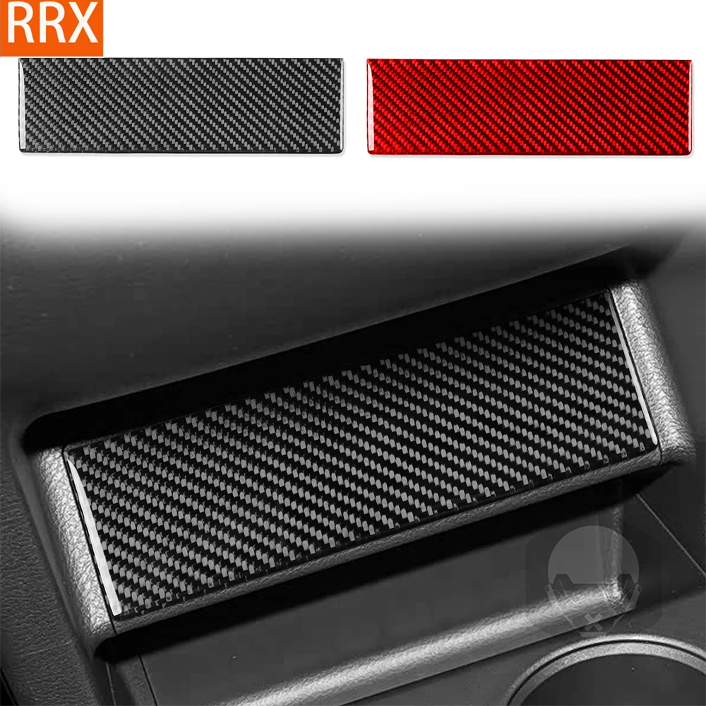 Für Hyundai Genesis Coupe 2013-2016 Echtcarbon-Aufkleber, hinteres zentrales Lüftungsgitter, Autozubehör, Innendekoration