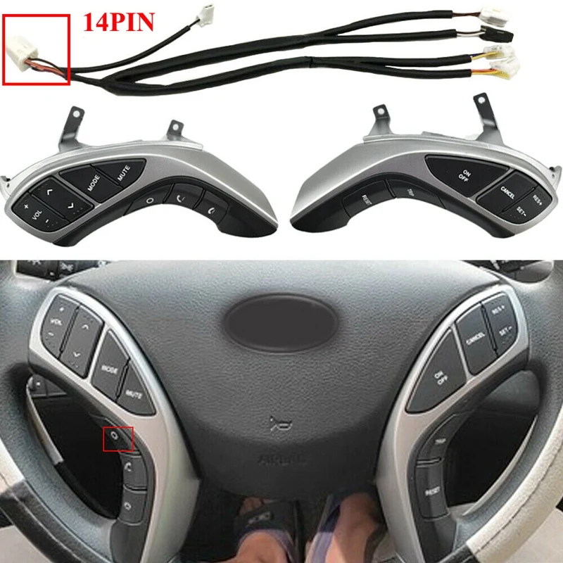 

Кнопка переключения рулевого колеса для Hyundai Elantra 2012 2013 2014 MT