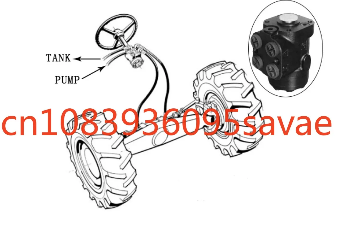 Harvester Agricultural Machinery 101 Series 50 63 80 100 125 160 Full Hydraulic Steering Gear