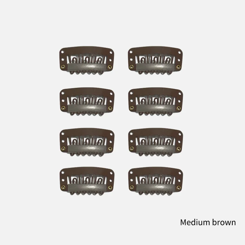 50 шт./упак., инструмент для наращивания парика, аксессуары для парика для мужчин и женщин - дерьмы для укладки и прически, фиксированные