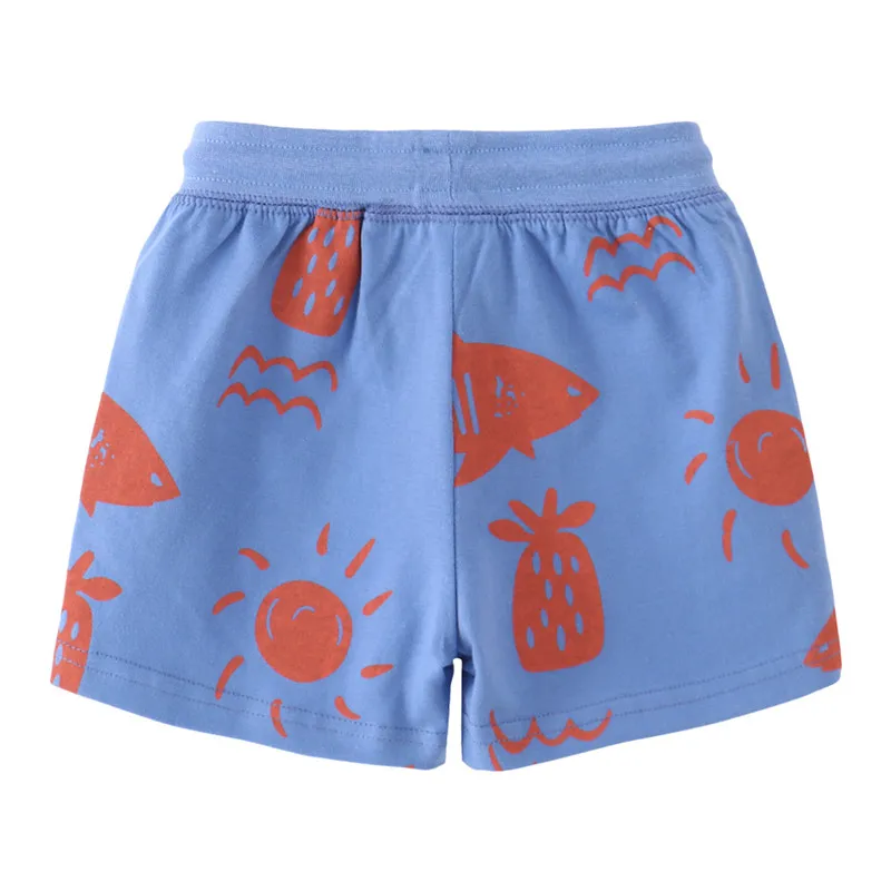 Jumping Meters estate pantaloncini per bambini scimmie stampa vendita calda coulisse pantaloni per bambini pantaloni animali pantaloni