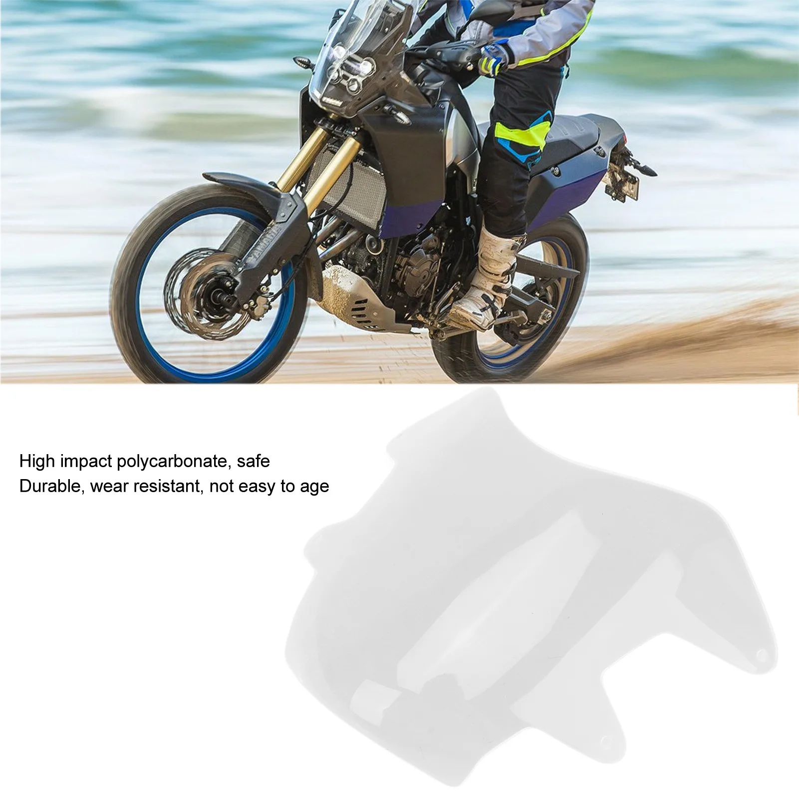 Clearance Deal Motorcycle Headlight Protector Guard Impact Resistant Smooth Surface Replacement For Tenere 700 2019‑2022 #2