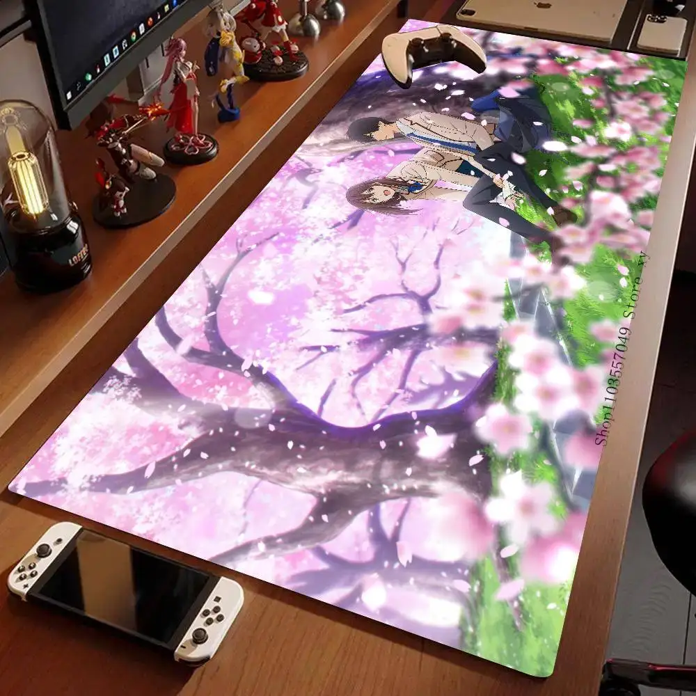 I Want To Eat Your P-Pancreas Anime Mousepad Non-slip Suitable For Office Computers Laptops E-sports Game Desk Mats XXL Keyboard