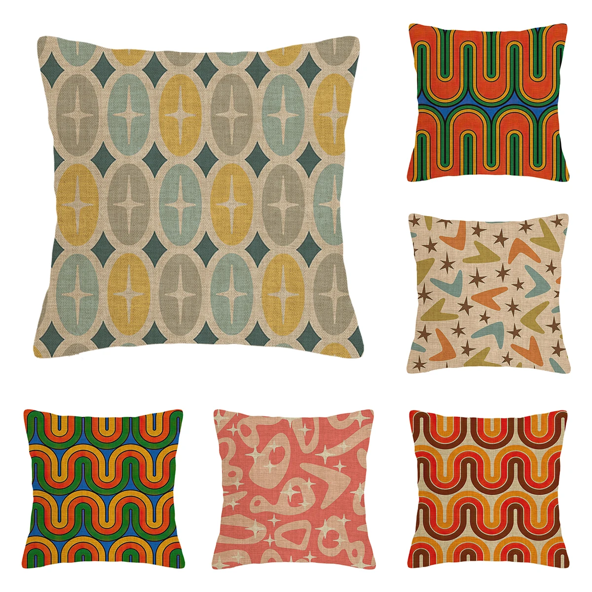 

Home living room modern decoration cushion decoration pillow cover 45*45 40x40cm 60x60cm 45x45cm abstract 50x50cm boho
