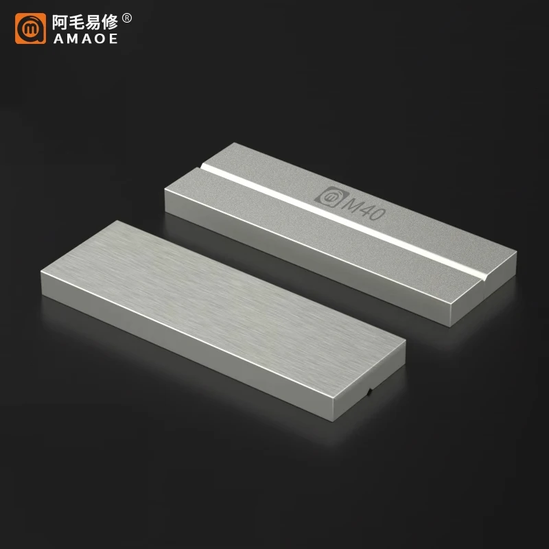 

AMAOE M40 Double-Sided Grindstone Whetstone for Tweezers Corrector Soldering Tips Blade Grinding Polishing Tools