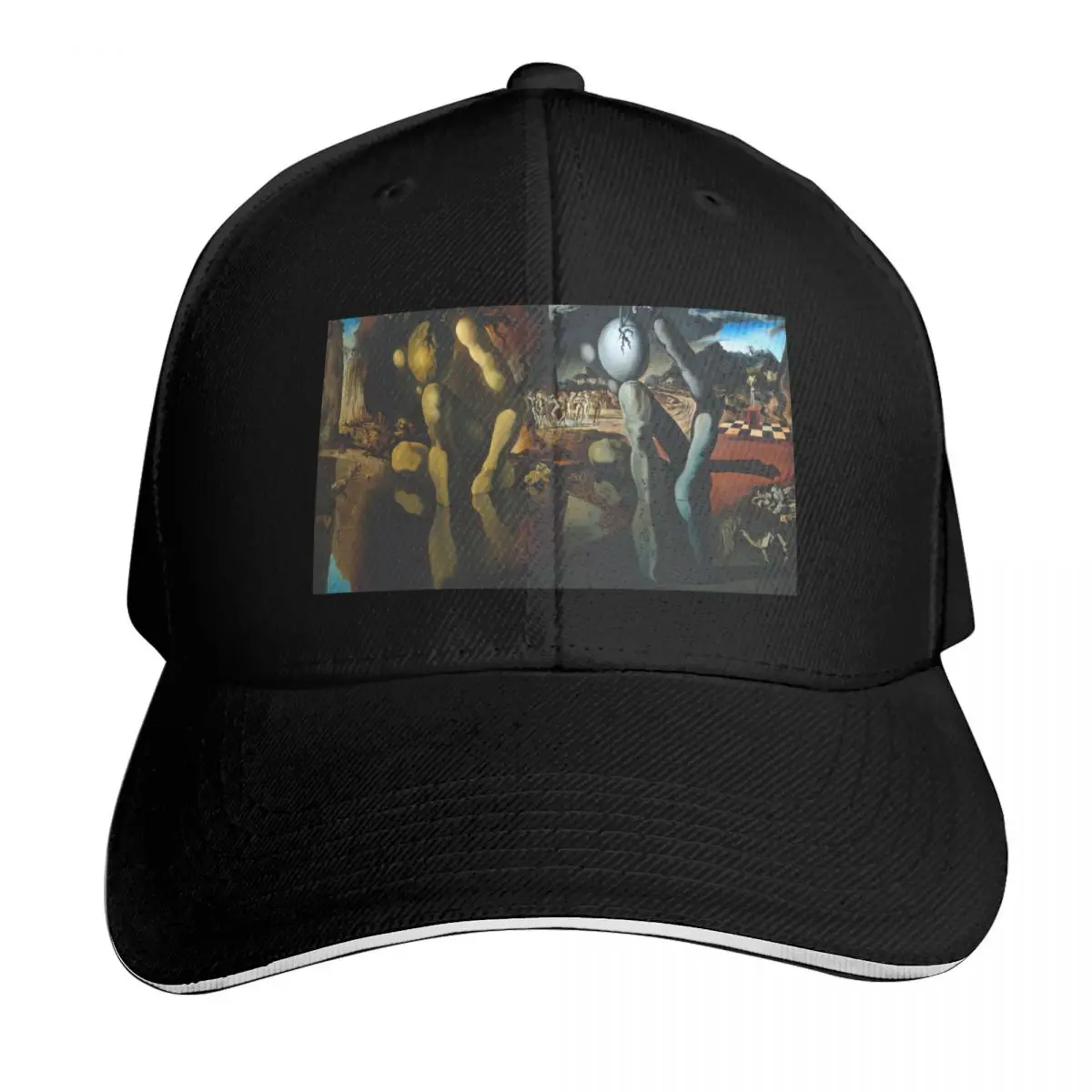 salvador dali famous paintings, salvador dalí art style, salvador dalí artwork Baseball Cap