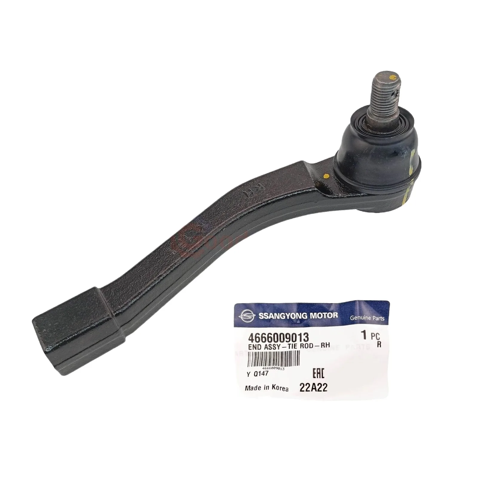 

SsangYong Actyon Sports Actyon 02-On RH Steering Rack Tie Track Rod End 4666009010