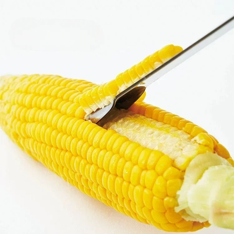 New kitchen stainless steel corn scraper for peeling corn kernels