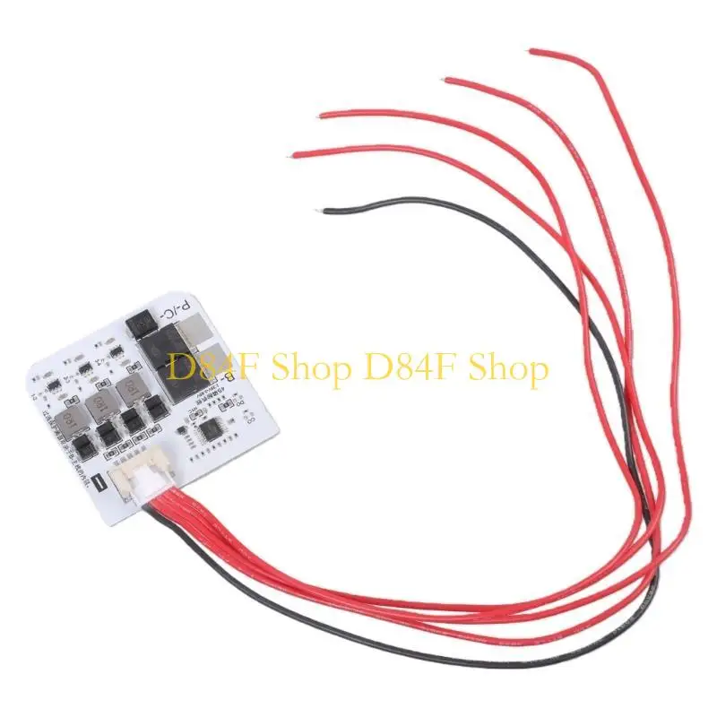 D84F Lithium Iron Phosphate Protections Board Management Board with Overcharge & Short Circuits Safety for 4 Cell Battery Packs