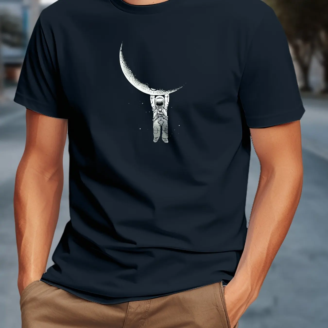Men Cotton T-Shirt … - image