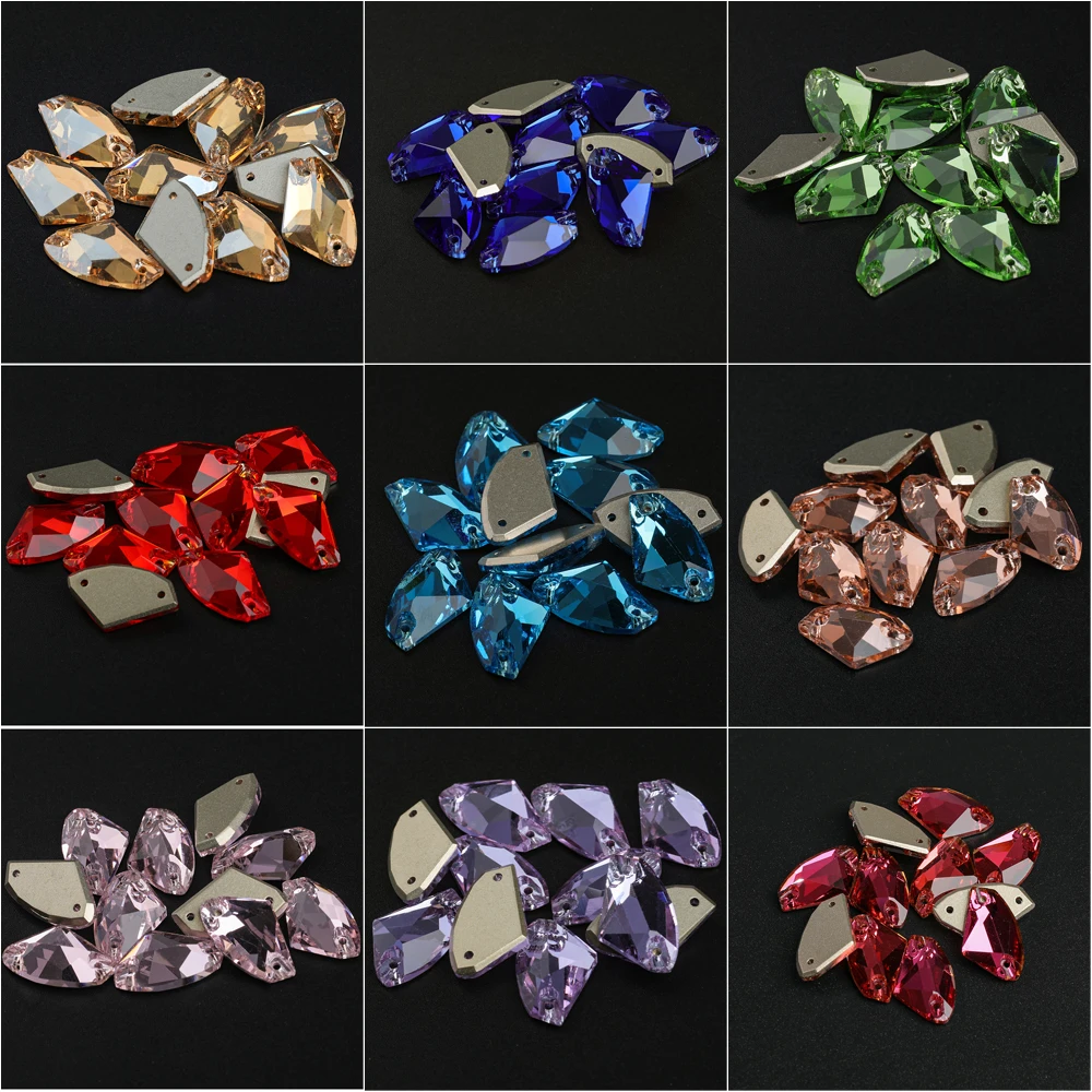 VC galáctico multipleplas cores de alta kvalitet k9 vidro costurar em ستراس كريستال بظهر مسطح pedras de costura para acessorias #2