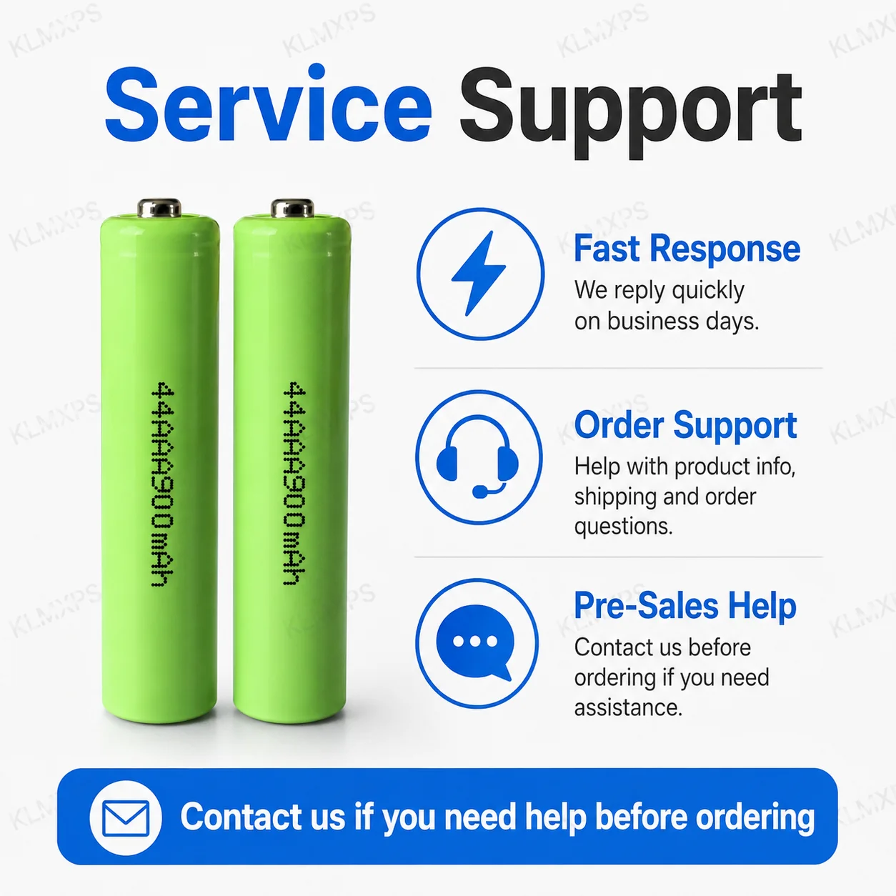 

AAA 900mAh 1.2V Ni-MH Rechargeable Battery For Remote Control Mouse Children's Toy High Capacity NiMH AAA Batteries