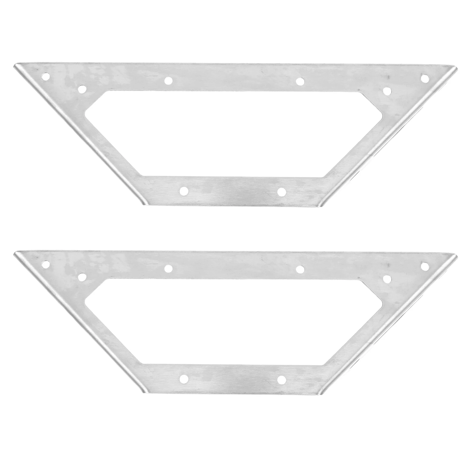 

2pcs Stainless Steel Corner Brackets for Wood Shelf Furniture Heavy Duty Metal Brackets Universal Angle SupportBracket