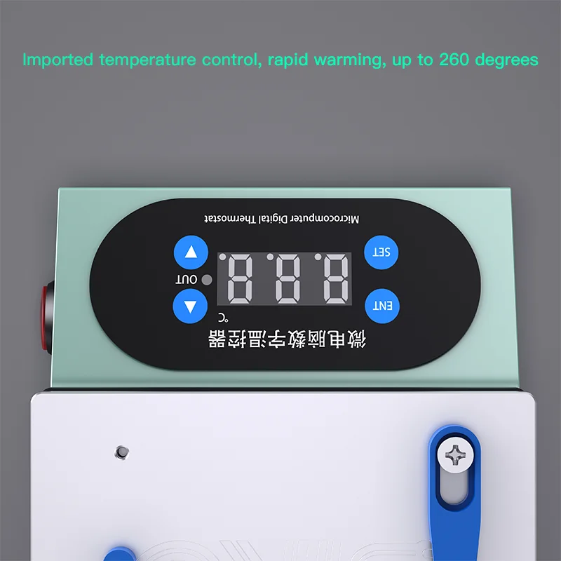 MINI SK-H2 ดิจิตอลอุ่นแพลตฟอร์มอิเล็กทรอนิกส์ร้อนแผ่นซ่อม Hot Plate Station สําหรับ PCB LCD ซ่อมฟรีแหนบ