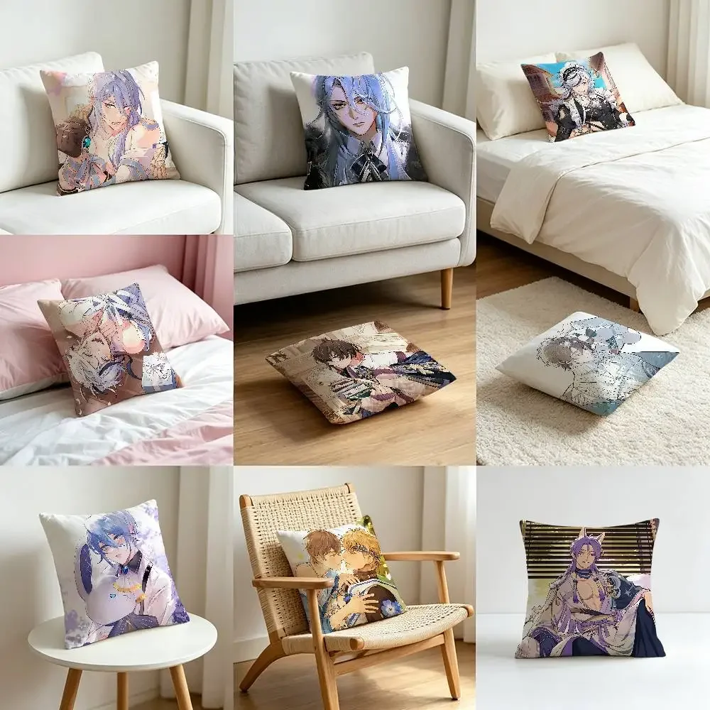 NU Carnival Customizable Square Pillowcases, Stylish And Soft, Perfect For Beds, Cars, And Sofas.